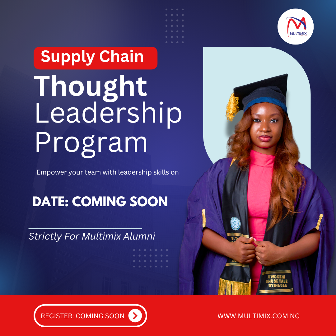 Supply chain thought leadership program