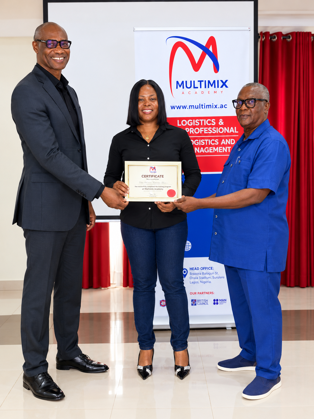 Certification on completion of the Multimix Academy War Room programme.