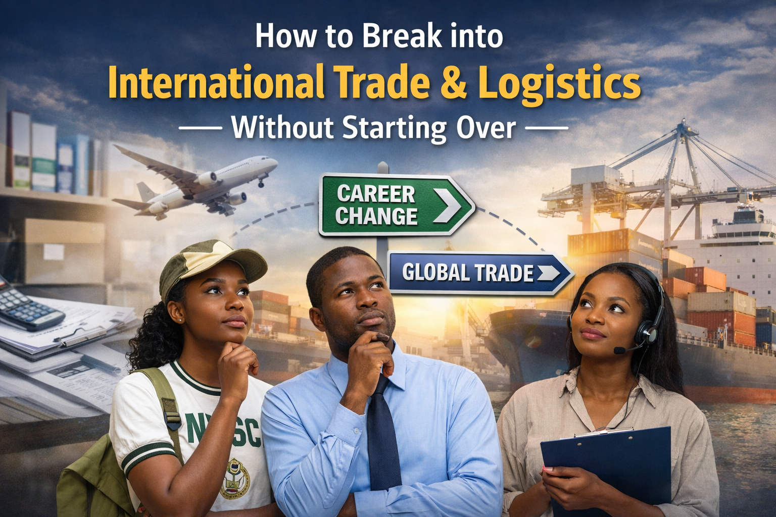 How to Break into International Trade & Logistics Without Starting Over